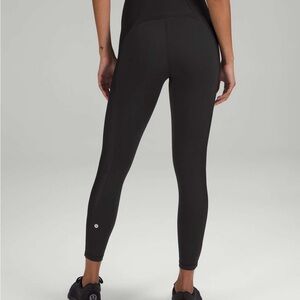 lululemon athletica Black Everlux Mesh SHR Training Tight 25”